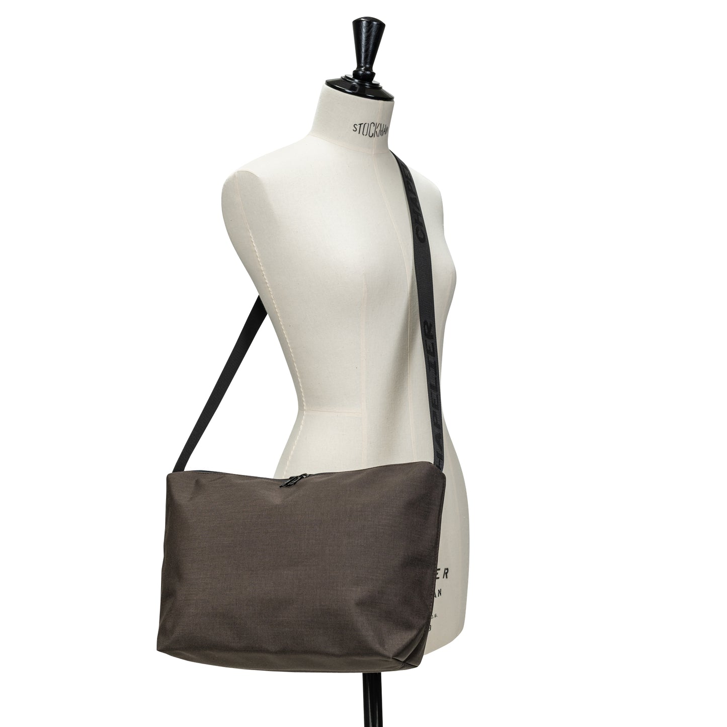 エルベシャプリエ Herve Chapelier 1754C (コーデュラナイロンスクエアショルダーバッグL)