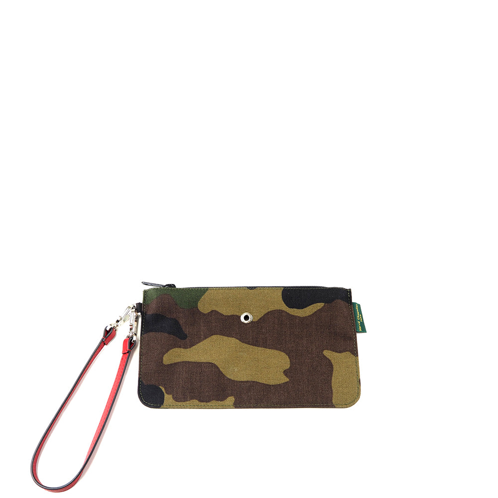 エルベシャプリエ Herve Chapelier 1902W カモフラージュ(フラットポーチM)