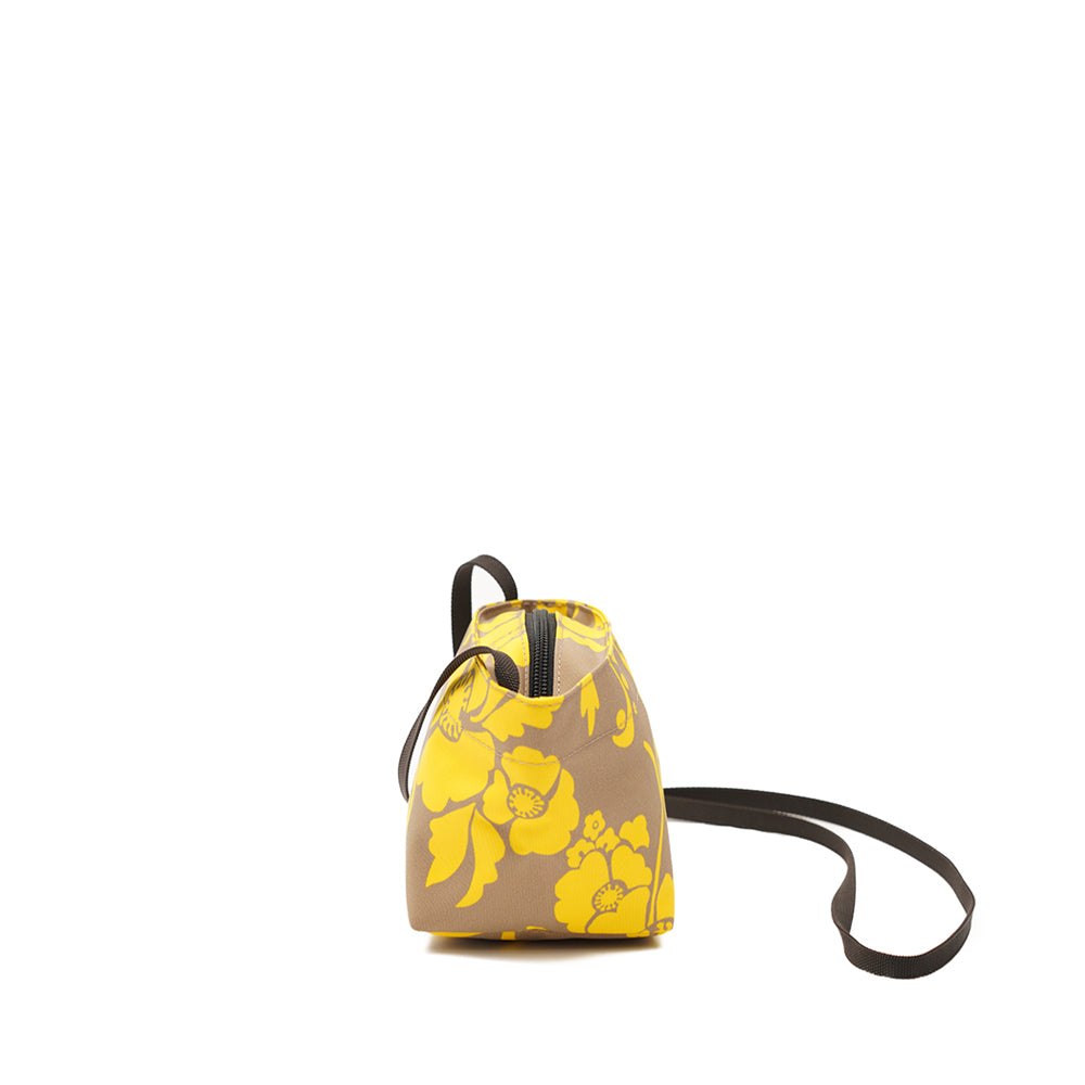 エルベシャプリエ Herve Chapelier 1927F レオパード (ナイロン舟型ショルダーバッグXS ヒョウ柄 カモフラージュ柄)