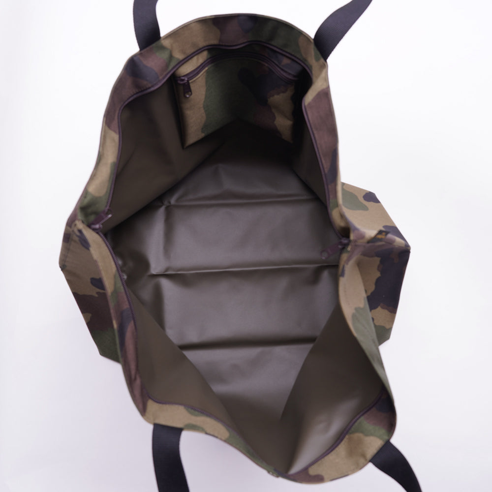 エルベシャプリエ Herve Chapelier 2839W カモフラージュ (コーデュラトラベルショルダーバッグXL)