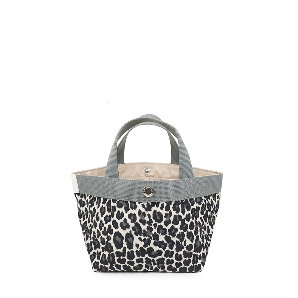 【限定カラー】エルベシャプリエ Herve Chapelier 701FB パンサーブラン×グリ×ブラン(舟型トートS パンサー)