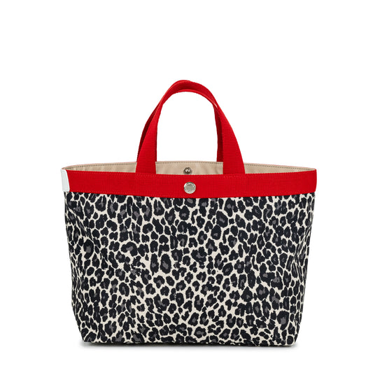 【限定カラー】エルベシャプリエ Herve Chapelier 704FB パンサーブラン×パプリカ×ブラン(スクエアトートM パンサー)