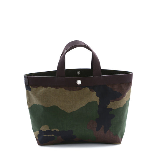Elbe Chapri Herve Chapelier 704W Camuflaje (Cordura Square Tote B5 Tamaño (M) Camuflaje)
