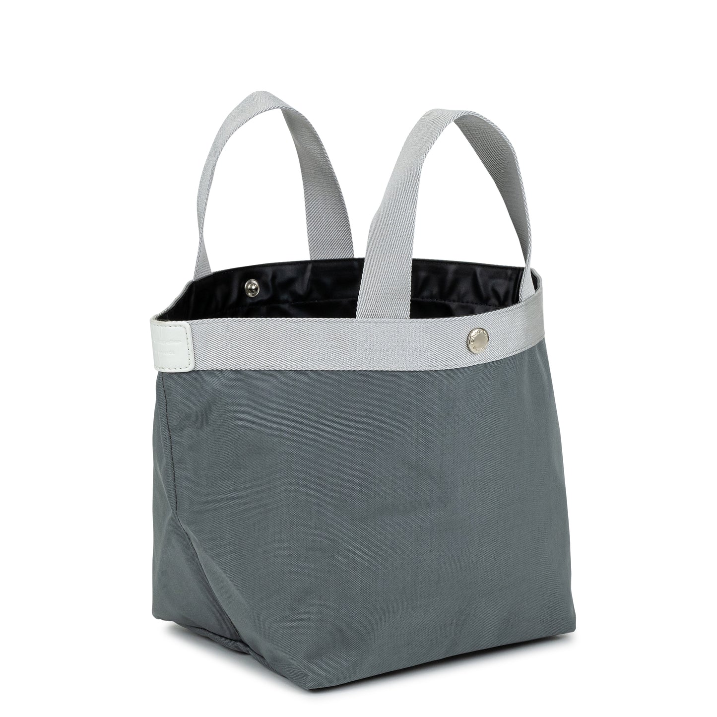 【限定カラー】 エルベシャプリエ Herve Chapelier 707CB フュズィ×シルバー×ブラン(舟型トートM)