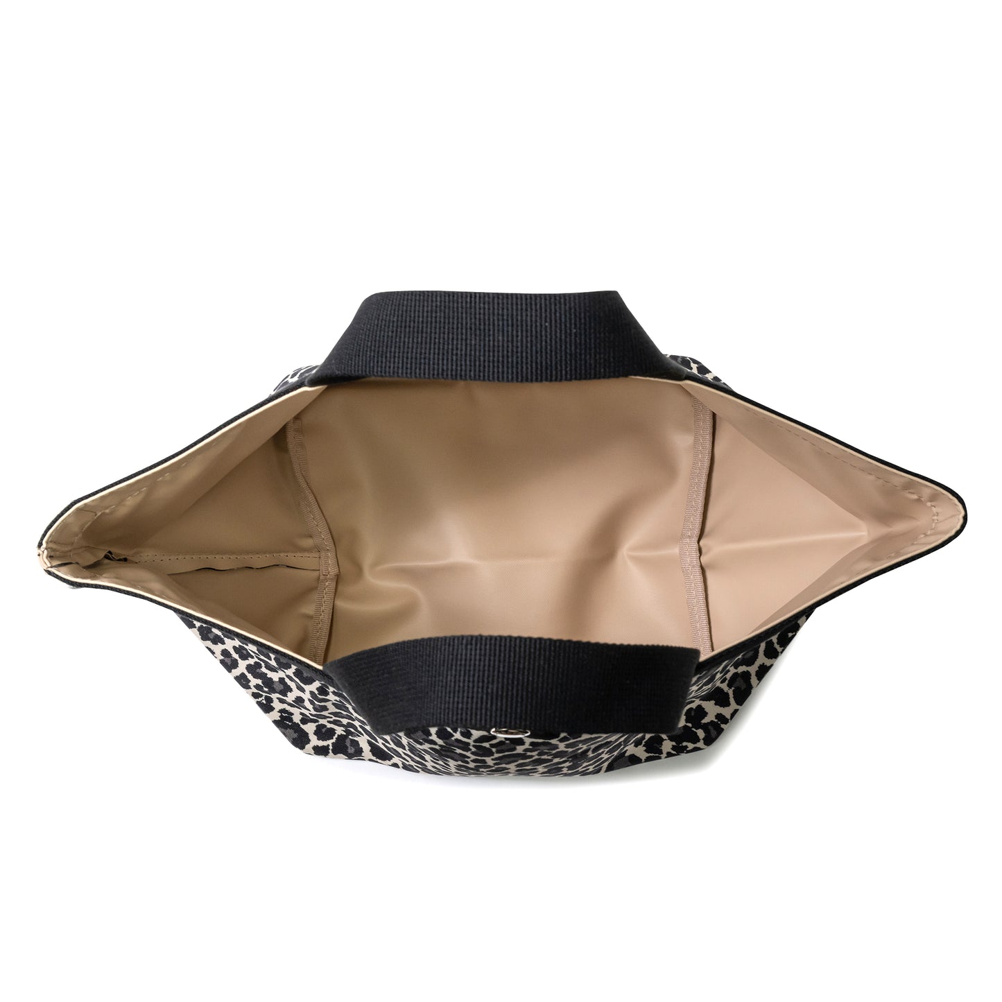 【限定カラー】エルベシャプリエ Herve Chapelier 707FB パンサーブラン×ノワール×ブラン(舟型トートM パンサー)