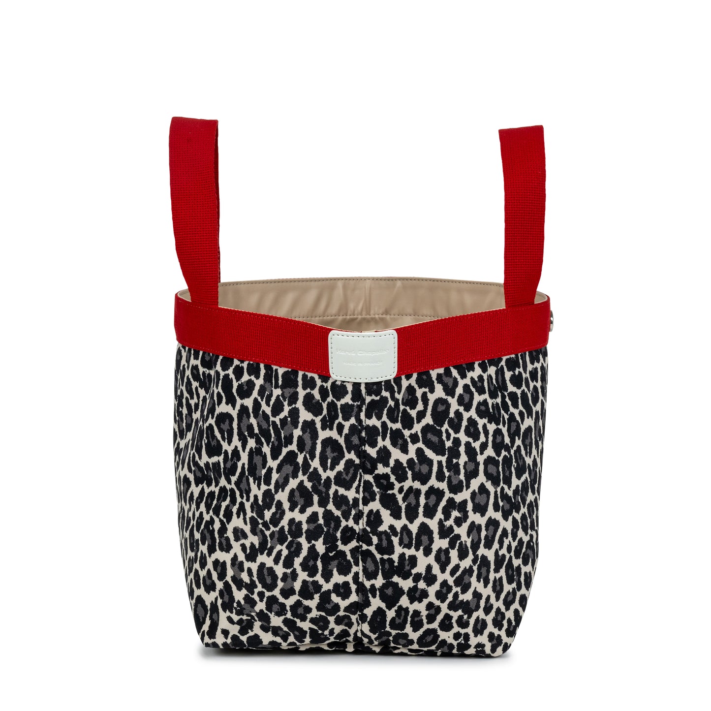 【限定カラー】エルベシャプリエ Herve Chapelier 707FB パンサーブラン×パプリカ×ブラン(舟型トートM パンサー)