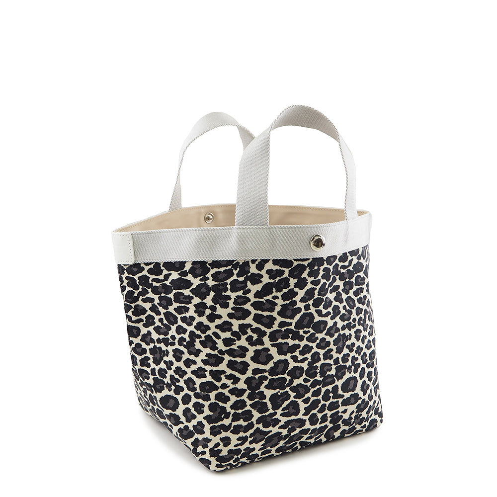 【限定カラー】エルベシャプリエ Herve Chapelier 707FB パンサーブラン×シルバー×ブラン(舟型トートM パンサー)