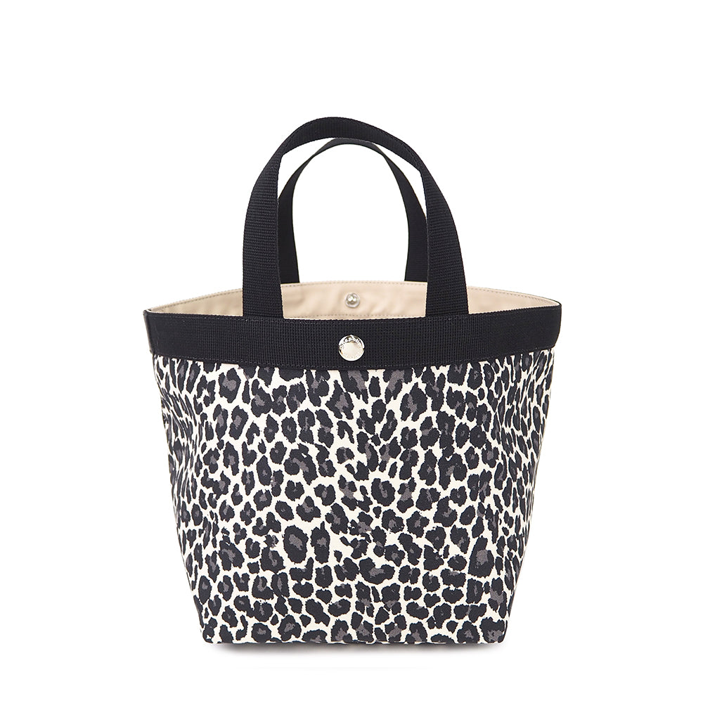【限定カラー】エルベシャプリエ Herve Chapelier 707FN パンサーブラン×ノワール×ノワール(舟型トートM パンサー)