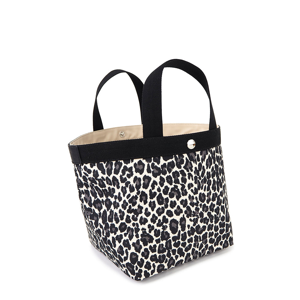 【限定カラー】エルベシャプリエ Herve Chapelier 707FN パンサーブラン×ノワール×ノワール(舟型トートM パンサー)