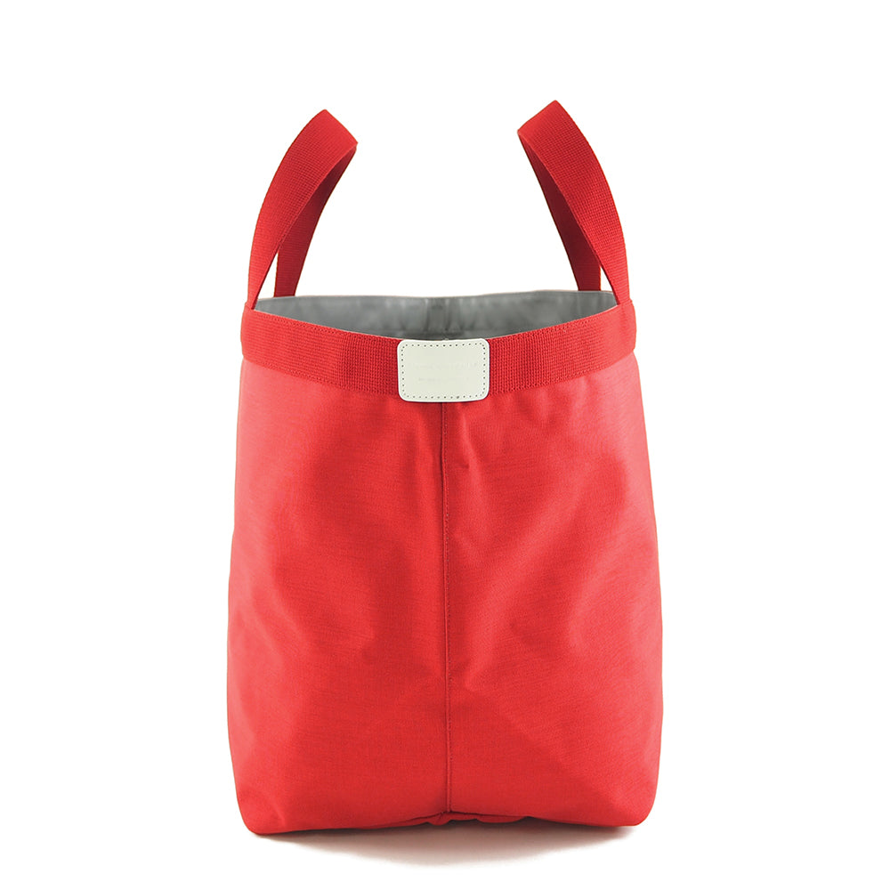 【WEB限定カラー】 エルベシャプリエ Herve Chapelier 725CB エレル×パプリカ×ブラン (舟型トートL)