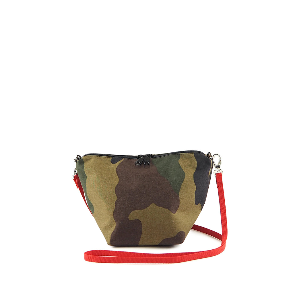 エルベシャプリエ Herve Chapelier 8786W カモフラージュ (コーデュラナイロン舟型ポーチ)