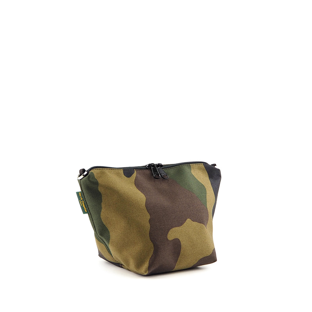 エルベシャプリエ Herve Chapelier 8786W カモフラージュ (コーデュラナイロン舟型ポーチ)