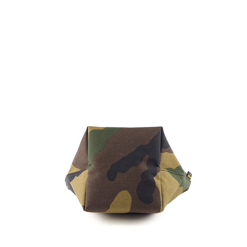 エルベシャプリエ Herve Chapelier 8786W カモフラージュ (コーデュラナイロン舟型ポーチ)