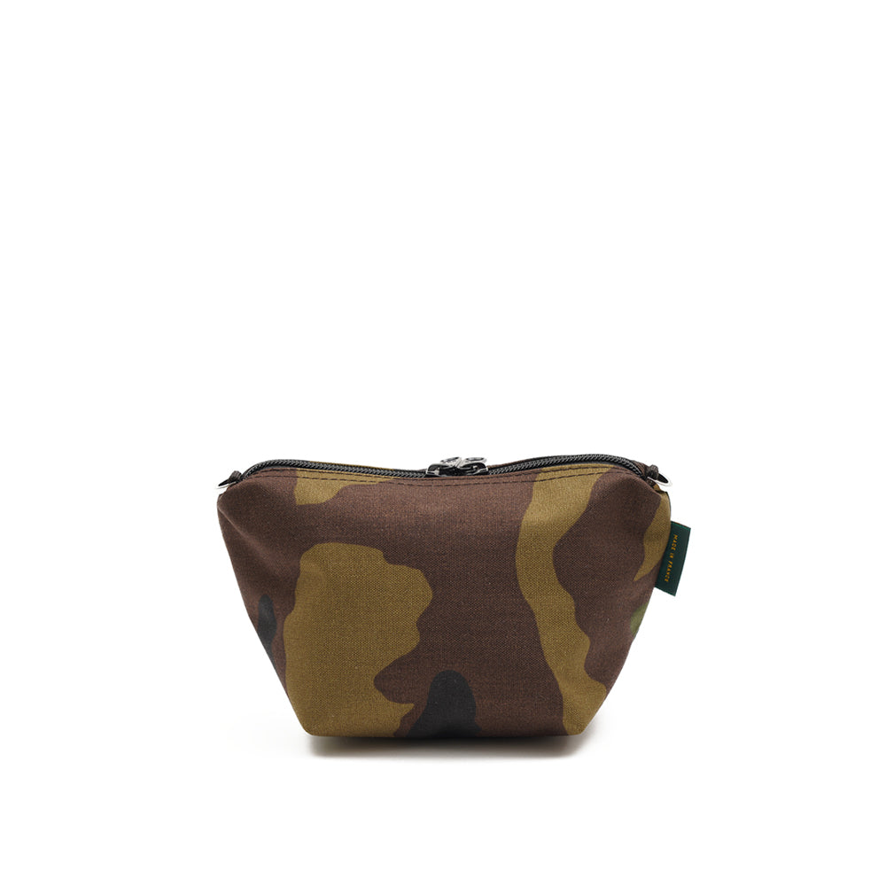 エルベシャプリエ Herve Chapelier 8797W カモフラージュ(コーデュラナイロン舟型ポーチ)