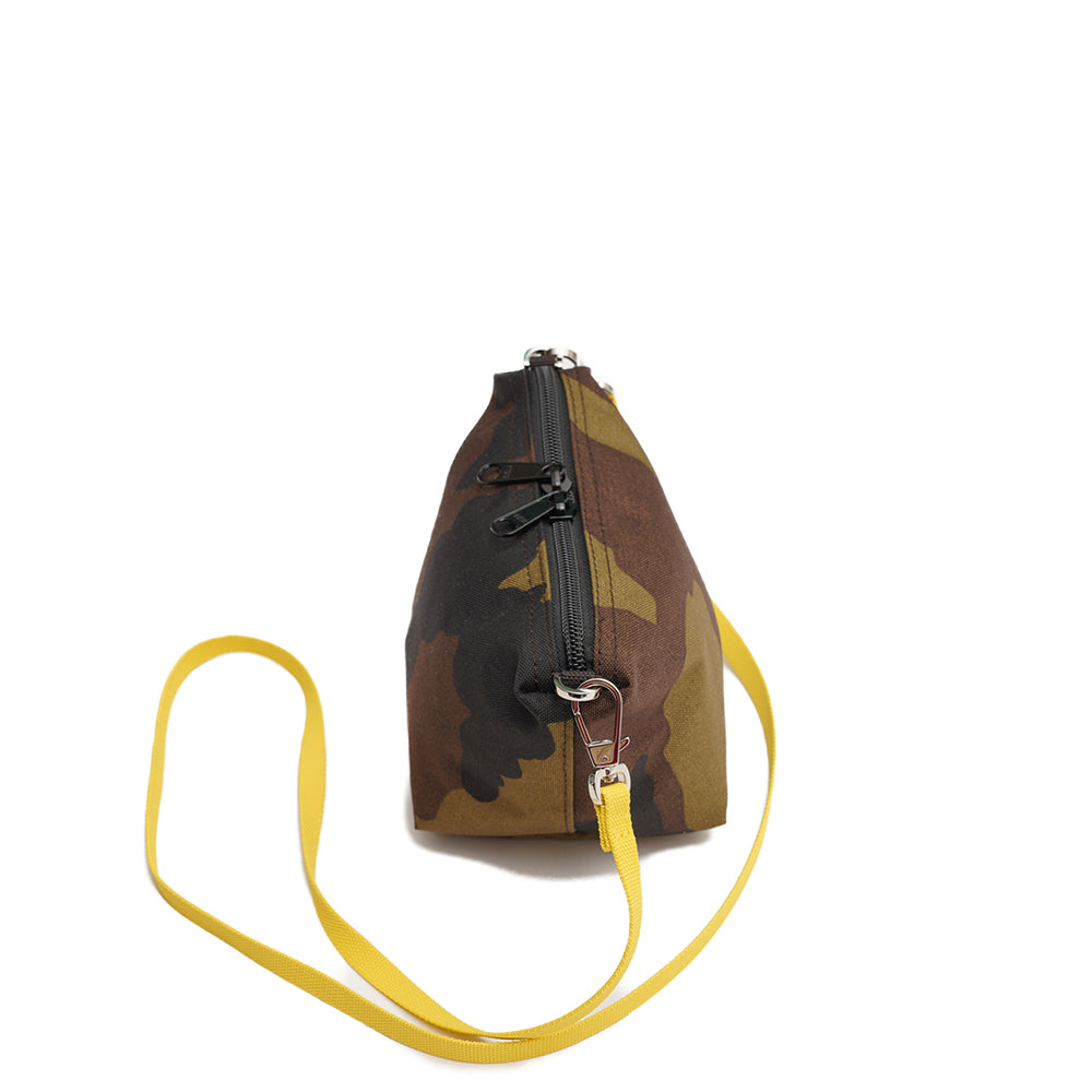 エルベシャプリエ Herve Chapelier 8797W カモフラージュ(コーデュラナイロン舟型ポーチ)