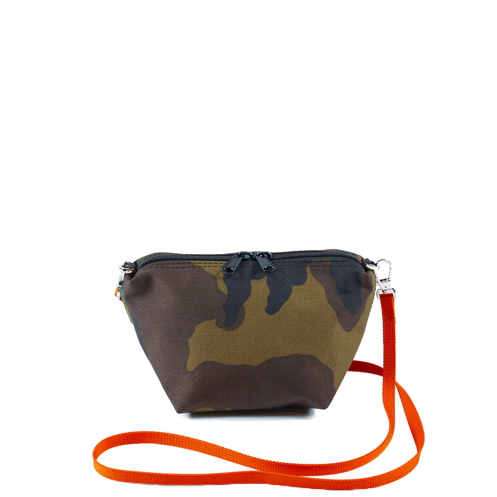 エルベシャプリエ Herve Chapelier 8797W カモフラージュ(コーデュラナイロン舟型ポーチ)
