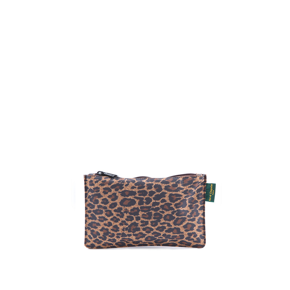 エルベシャプリエ Herve Chapelier 902F(フラットポーチM ヒョウ柄 カモフラージュ柄)