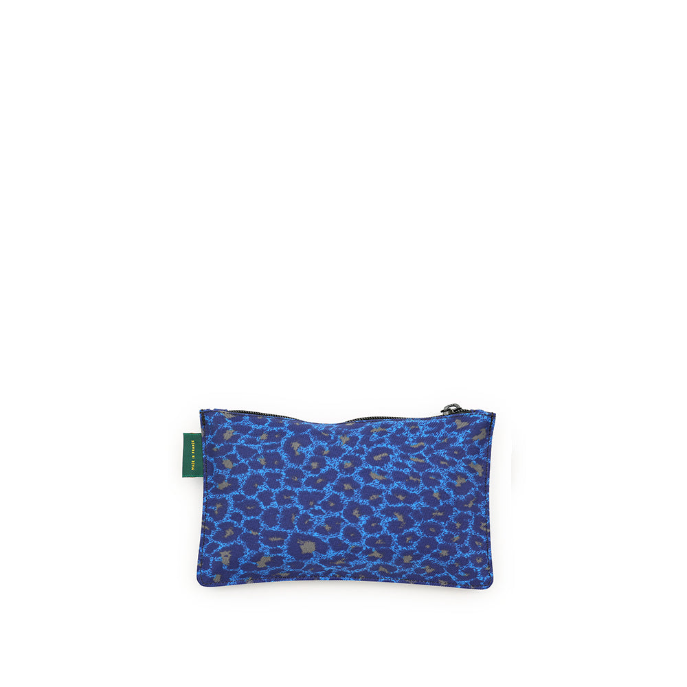 エルベシャプリエ Herve Chapelier 902F(フラットポーチM ヒョウ柄 カモフラージュ柄)