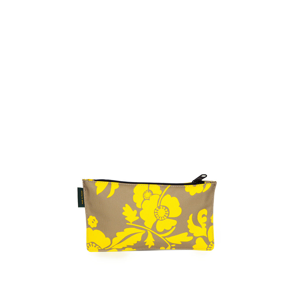 エルベシャプリエ Herve Chapelier 902F(フラットポーチM ヒョウ柄 カモフラージュ柄)