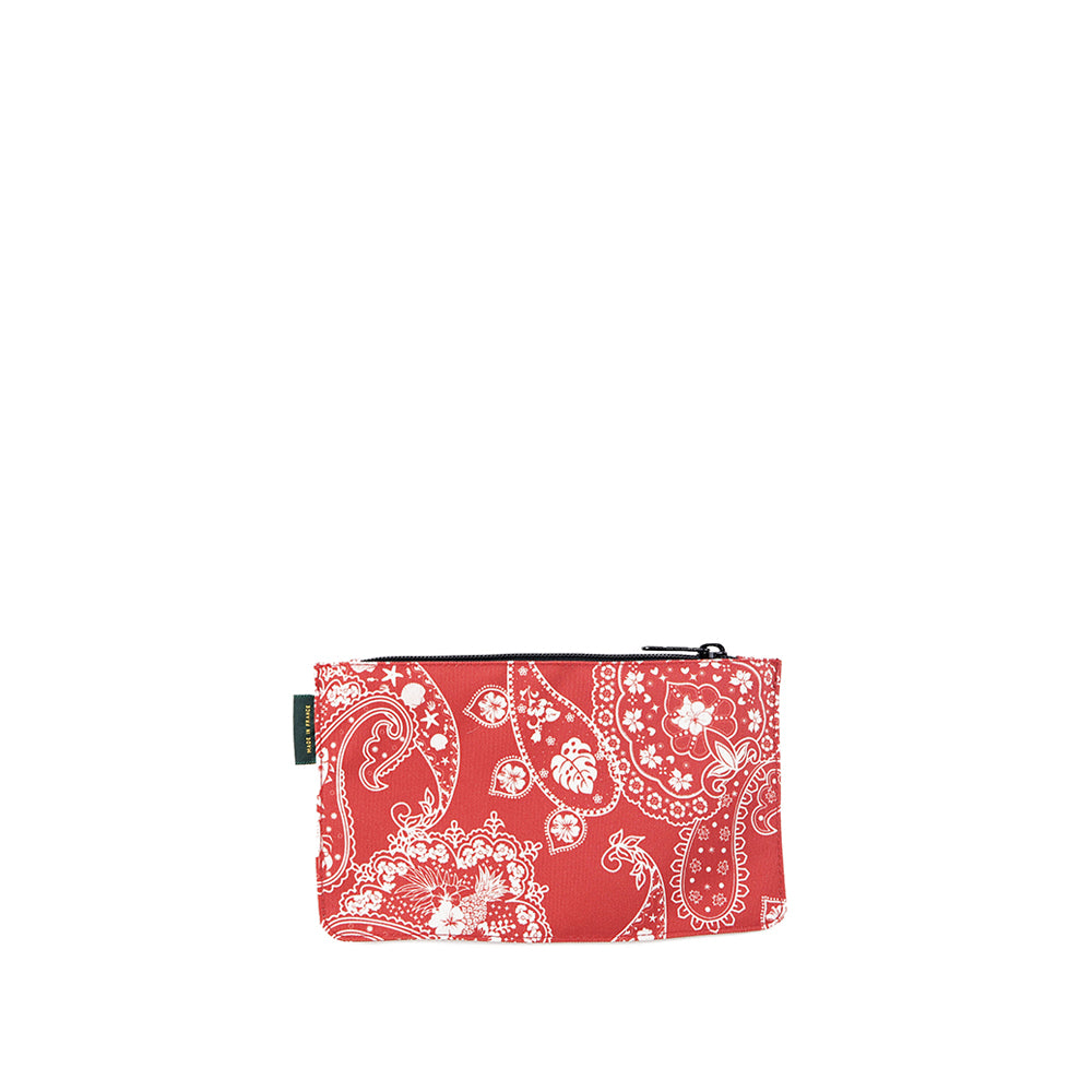 エルベシャプリエ Herve Chapelier 902F(フラットポーチM ヒョウ柄 カモフラージュ柄)