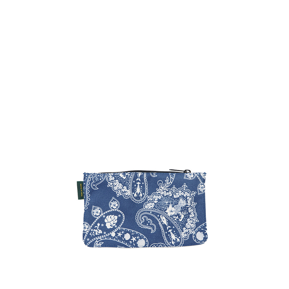 エルベシャプリエ Herve Chapelier 902F(フラットポーチM ヒョウ柄 カモフラージュ柄)