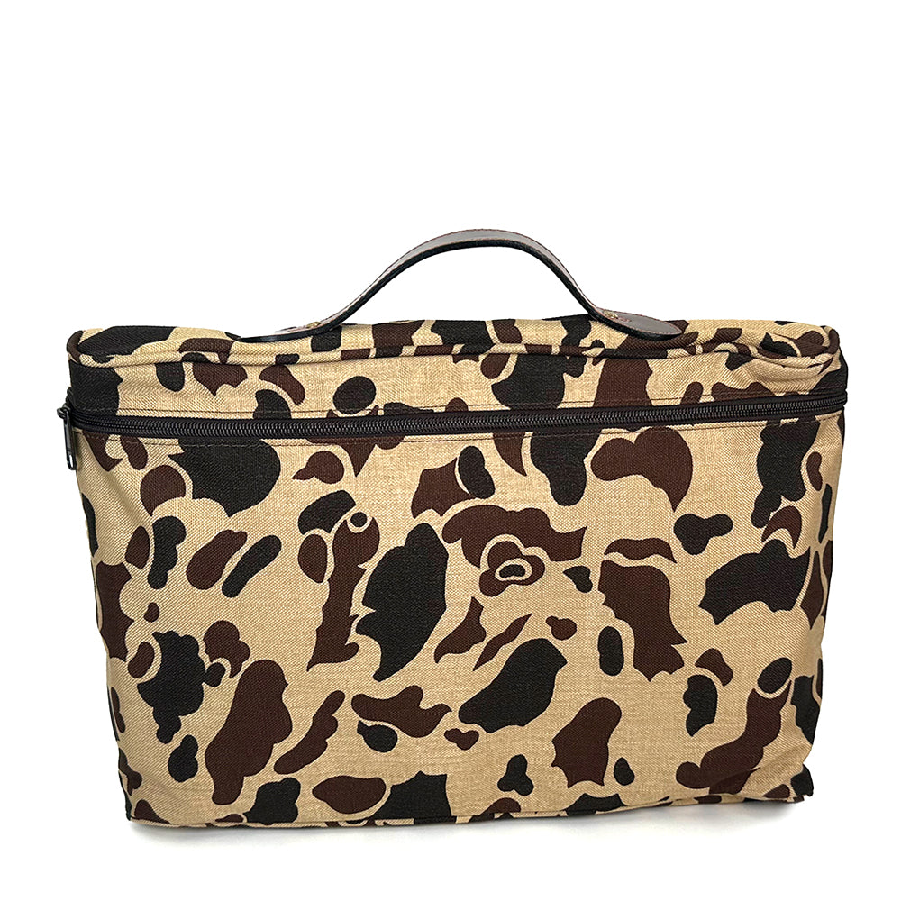 エルベシャプリエ Herve Chapelier 915W カモフラージュ (レザーハンドルA4ブリーフL 迷彩)