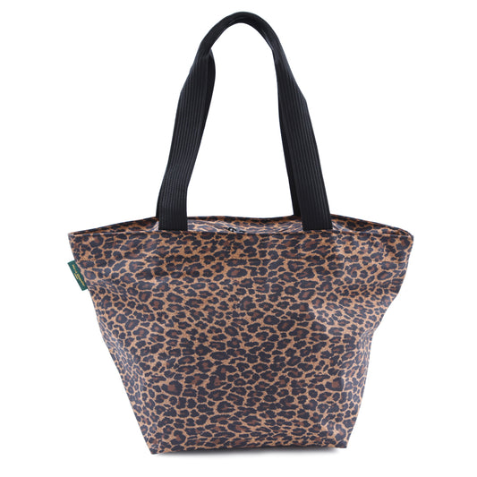 エルベシャプリエ Herve Chapelier 925F(ナイロン舟型ショルダーL ヒョウ柄 カモフラージュ柄)