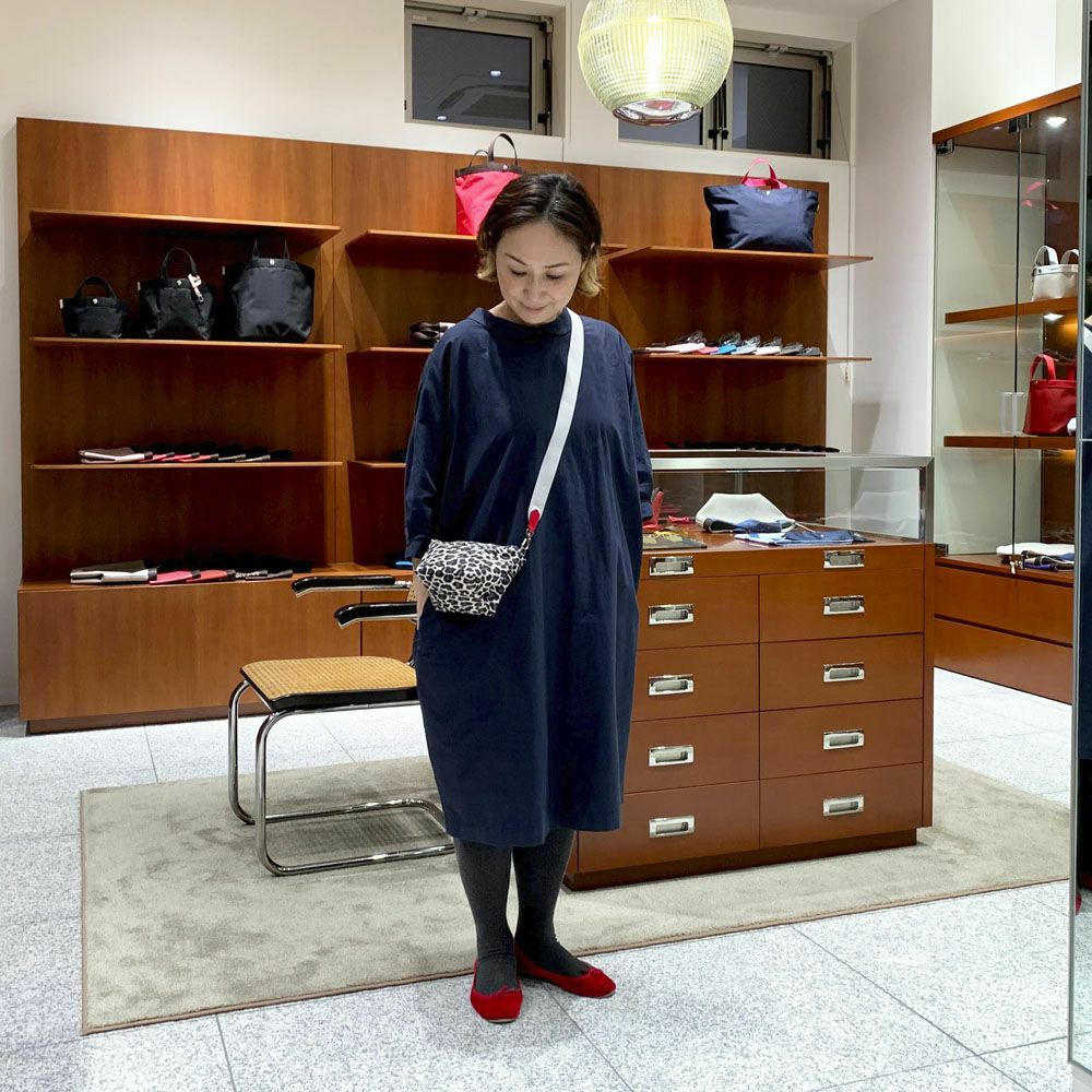 エルベシャプリエ Herve Chapelier 8797F (ナイロン舟型ポーチ)