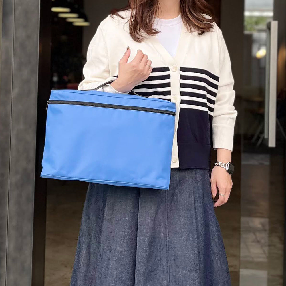 エルベシャプリエ Herve Chapelier 915NB (レザーハンドルA4ブリーフL)
