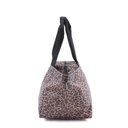 エルベシャプリエ Herve Chapelier 1028F (ナイロン舟型ショルダーML ヒョウ柄　カモフラージュ柄)