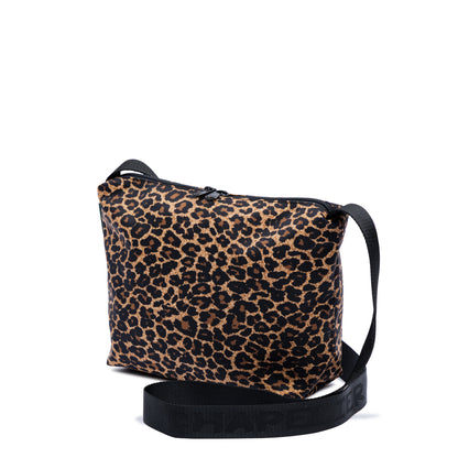 エルベシャプリエ Herve Chapelier 1752FJQ (ナイロンスクエアショルダーバッグM　パンサー　ロゴ入りストラップ）
