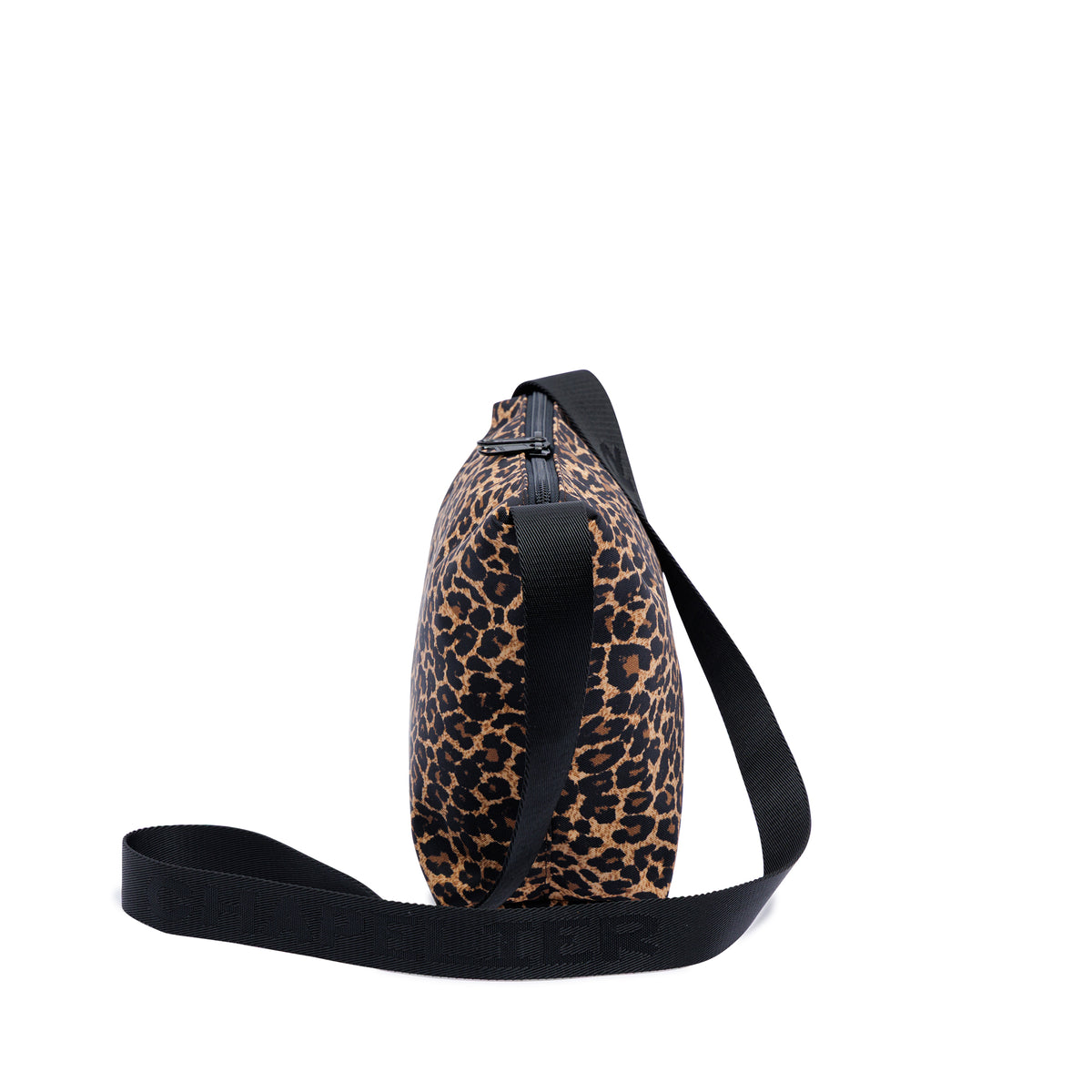 エルベシャプリエ Herve Chapelier 1752FJQ (ナイロンスクエアショルダーバッグM　パンサー　ロゴ入りストラップ）