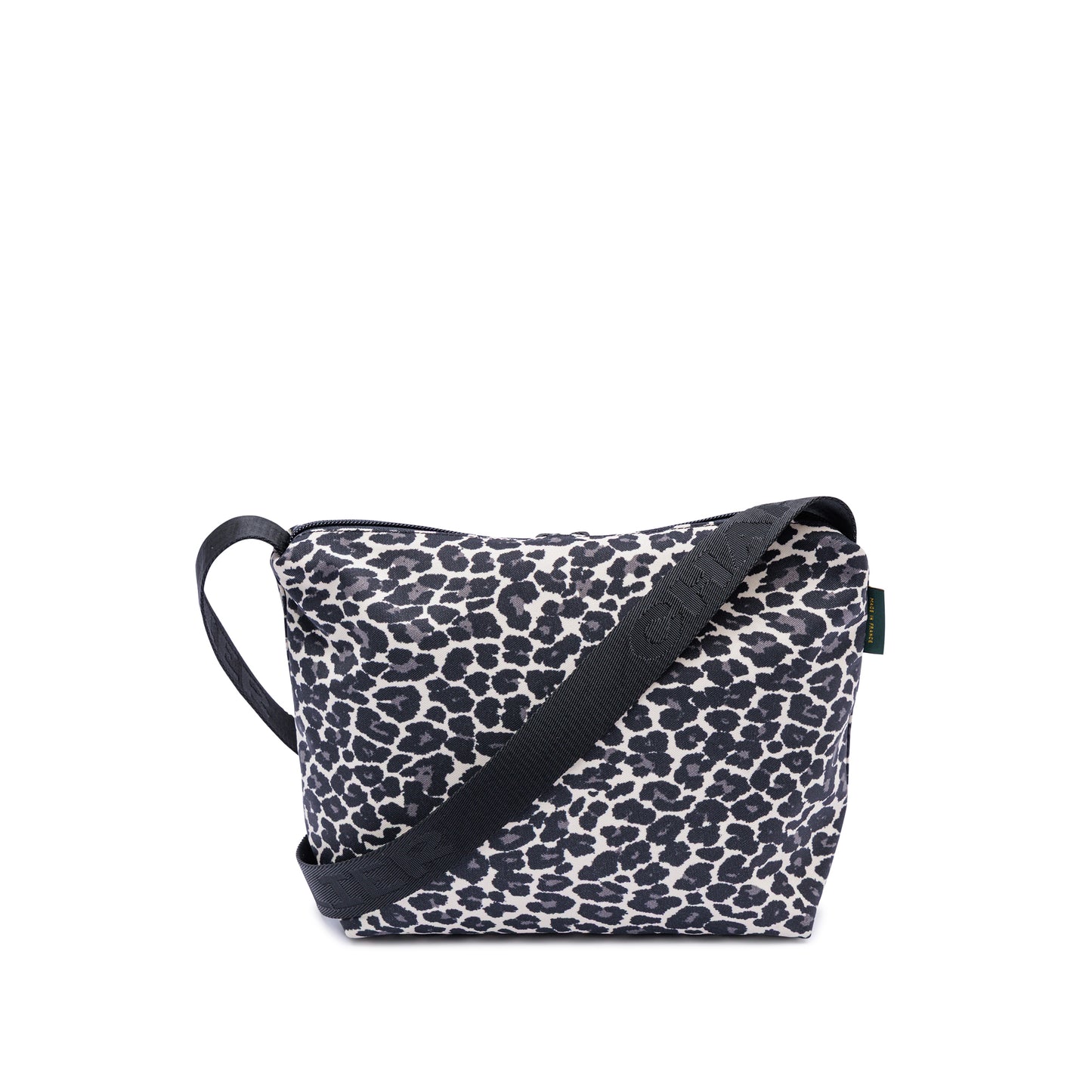 エルベシャプリエ Herve Chapelier 1752FJQ (ナイロンスクエアショルダーバッグM　パンサー　ロゴ入りストラップ）
