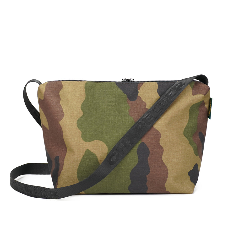 エルベシャプリエ Herve Chapelier 1754W カモフラージュ (コーデュラナイロンスクエアショルダーL・迷彩)