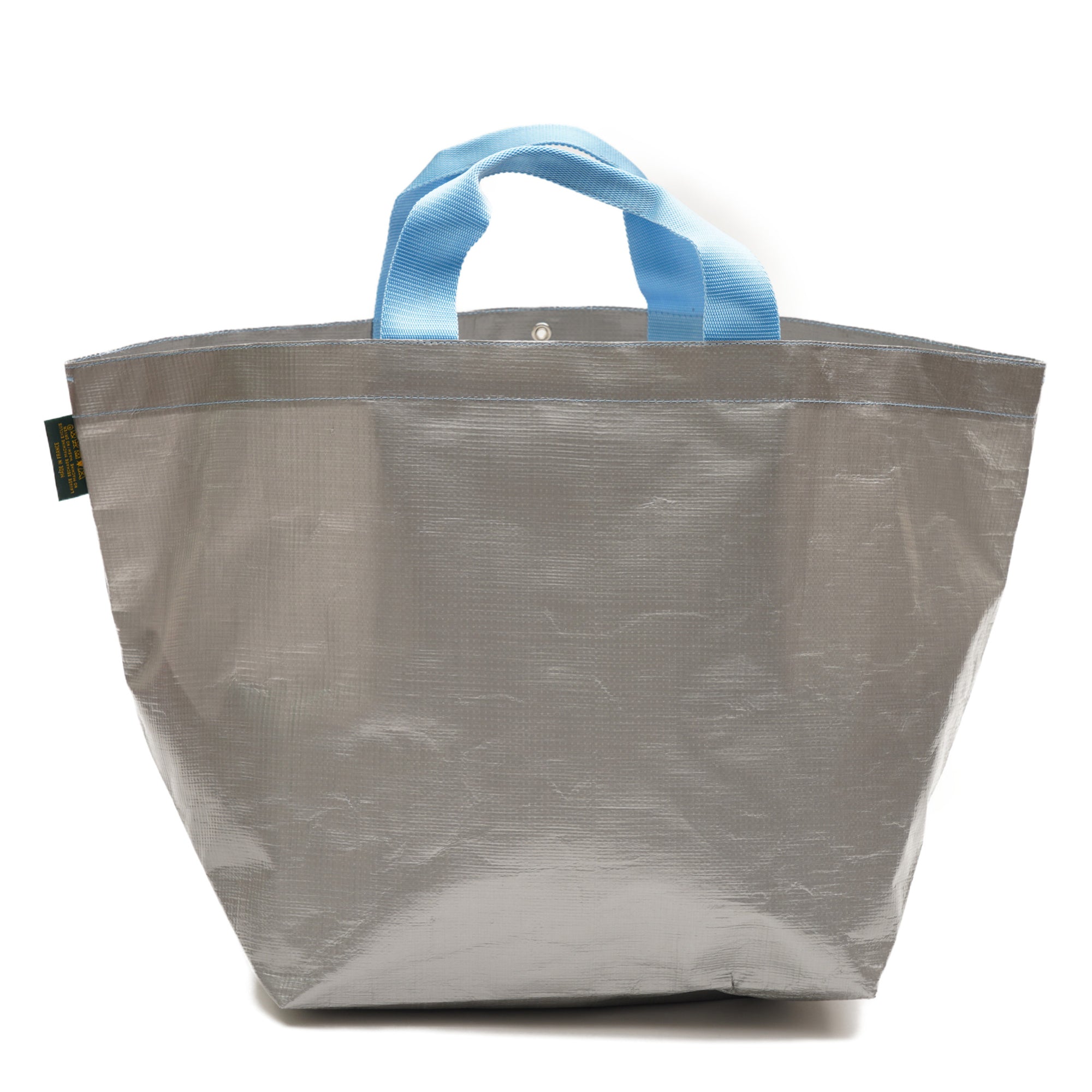 【美品】エルベシャプリエ　トートバッグ　マルシェバッグ　2013PP グレー エルベシャプリエ Herve Chapelier 2013PP (ビーチバッグ) – エルベ