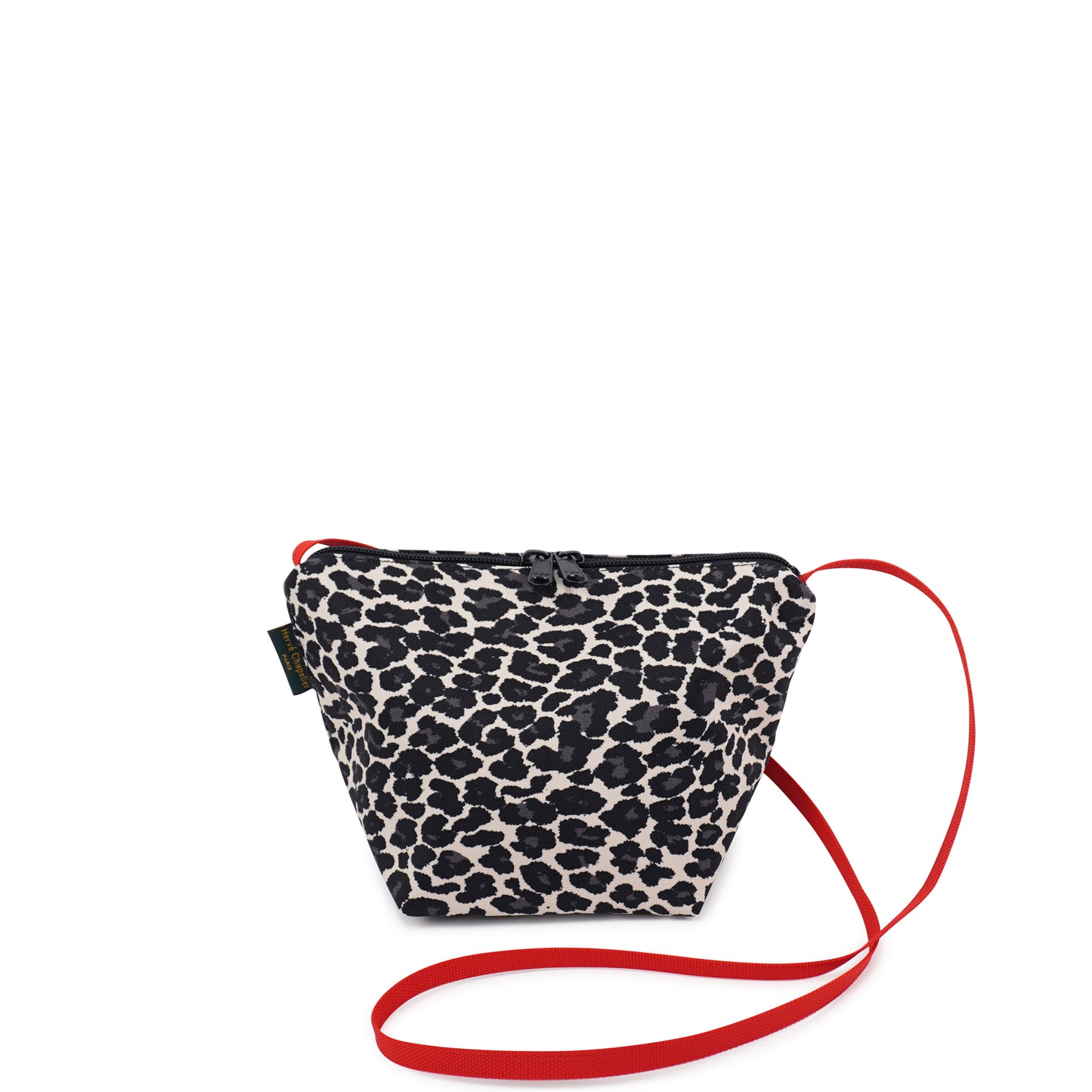 エルベシャプリエ Herve Chapelier 2885FCS (ナイロン舟型ショルダーバッグS パンサー カラーストラップ)