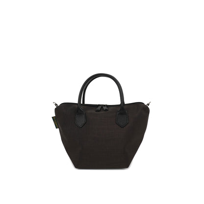 エルベシャプリエ Herve Chapelier 3885CD カモフラージュ (コーデュラナイロンレザーハンドル舟型トートXS)