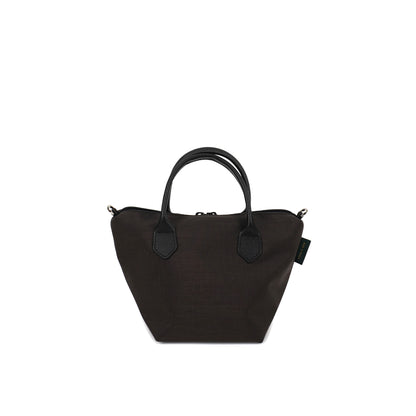 エルベシャプリエ Herve Chapelier 3885CD カモフラージュ (コーデュラナイロンレザーハンドル舟型トートXS)