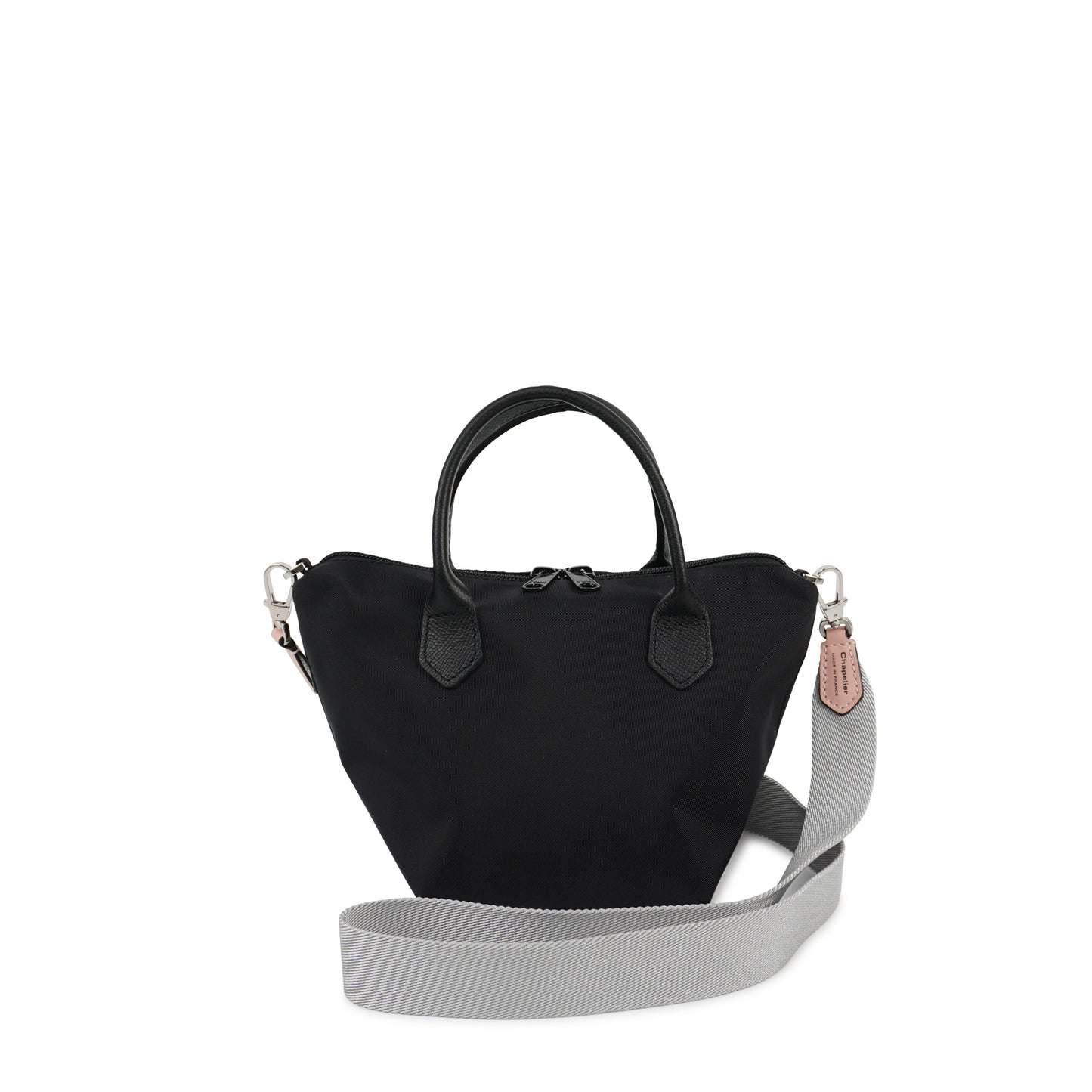 エルベシャプリエ Herve Chapelier 3885ND (ナイロンレザーハンドル舟型トートXS)