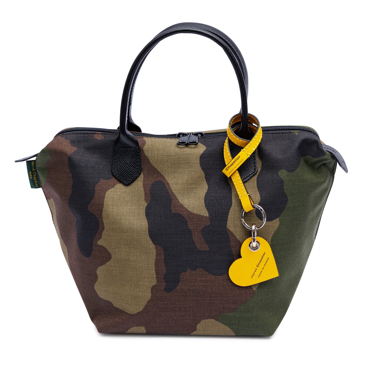 エルベシャプリエ Herve Chapelier 3886WD(レザーハンドル舟型トート)