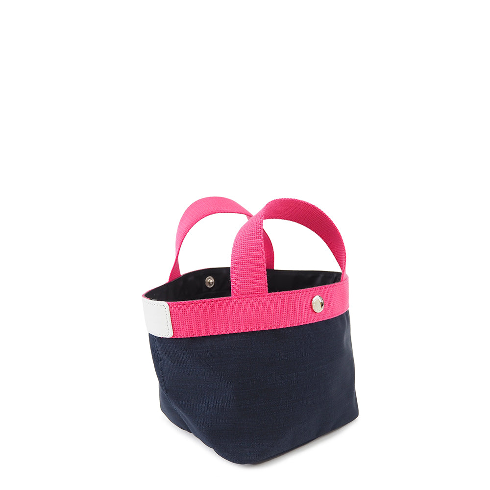 【限定カラー】 エルベシャプリエ Herve Chapelier 701CB ネイビー×フューシャ×ブラン(舟型トートS)