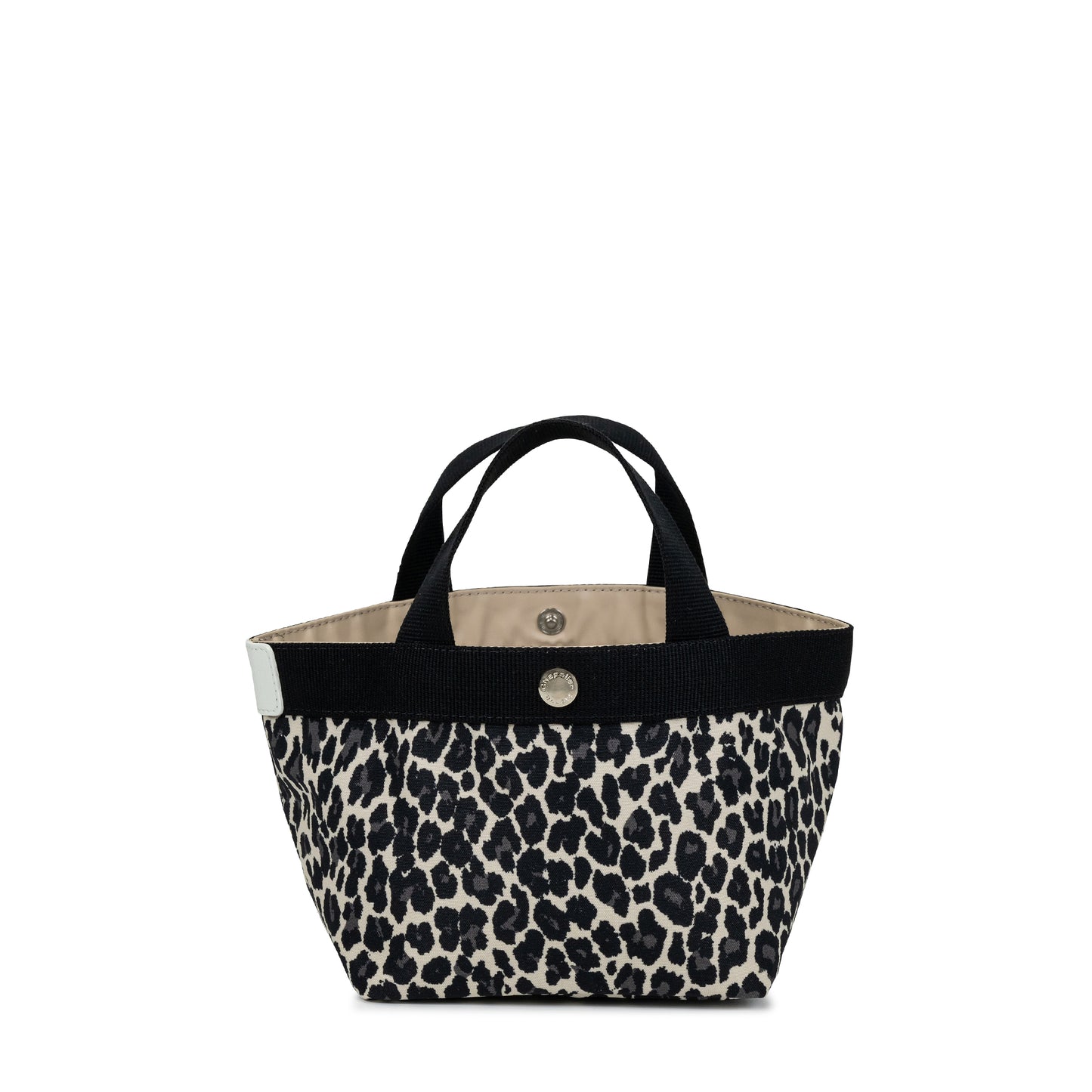 【限定カラー】エルベシャプリエ Herve Chapelier 701FB パンサーブラン×ノワール×ブラン(舟型トートS　パンサー)