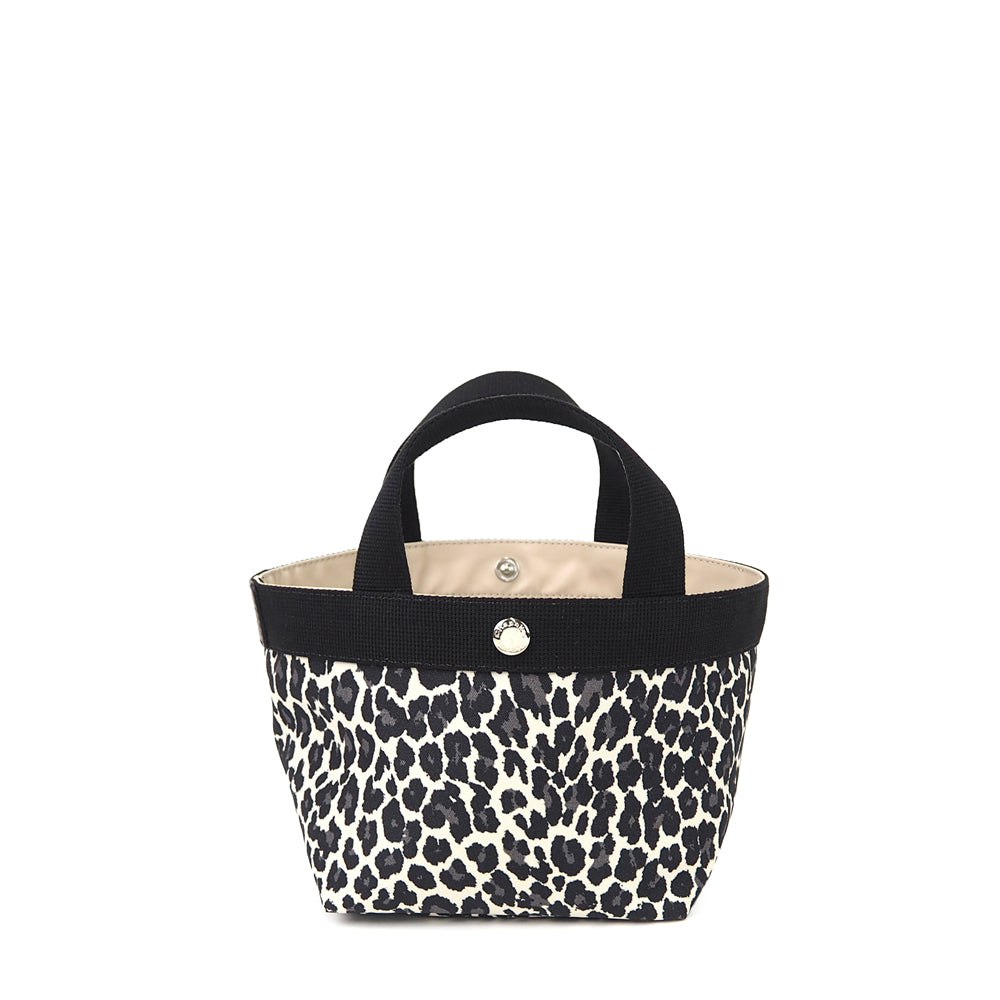 【限定カラー】エルベシャプリエ Herve Chapelier 701FN パンサーブラン×ノワール×ノワール(舟型トートS　パンサー)