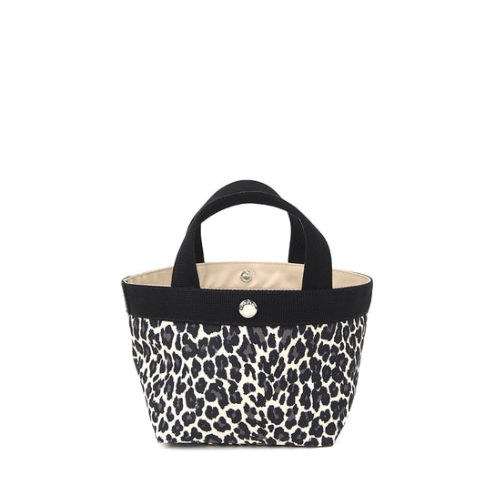 【限定カラー】エルベシャプリエ Herve Chapelier 701FN パンサーブラン×ノワール×ノワール(舟型トートS　パンサー)