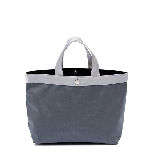 【限定カラー】 エルベシャプリエ Herve Chapelier 704CB フュズィ×シルバー×ブラン (スクエアトートM)