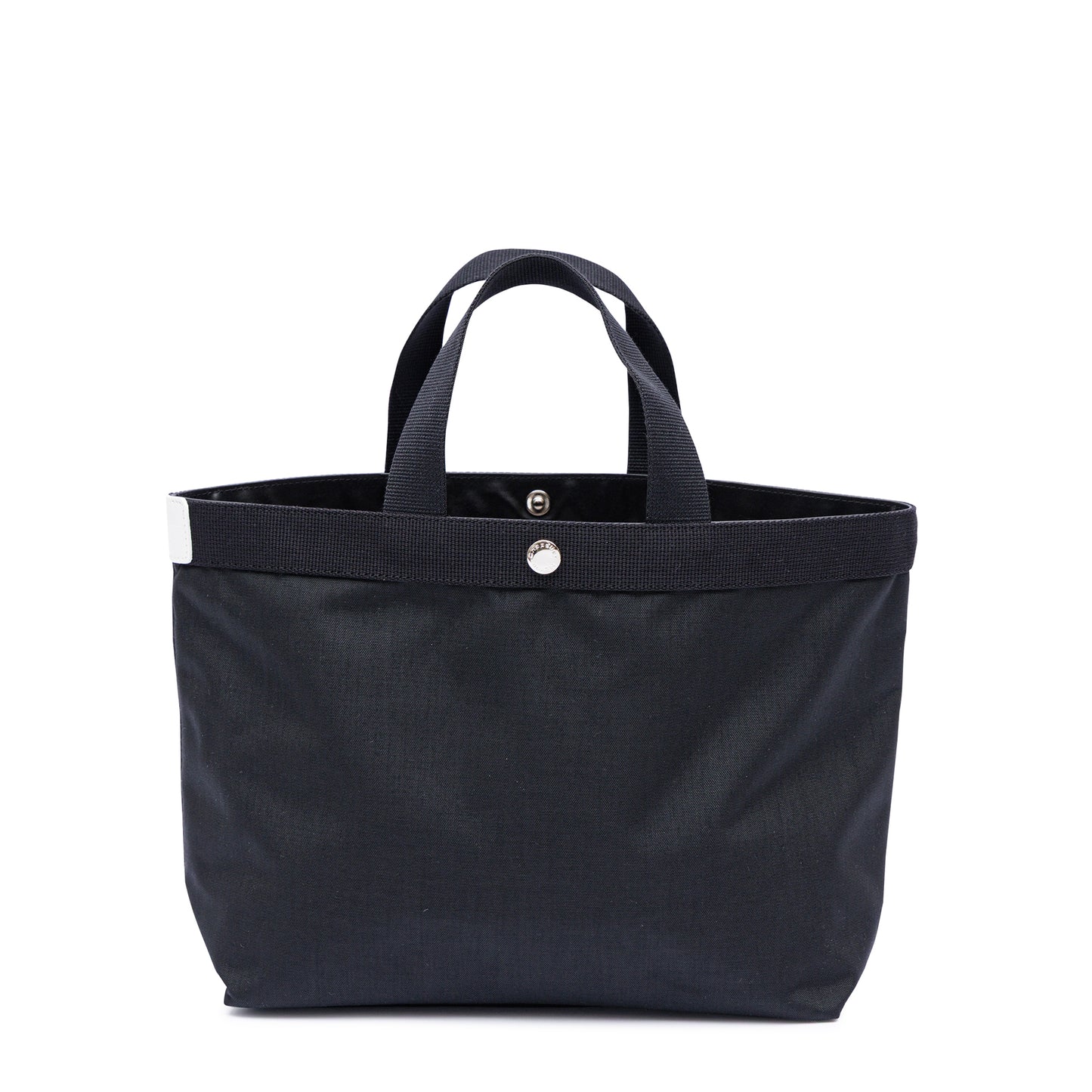 【限定カラー】 エルベシャプリエ Herve Chapelier 704CB ノワール×ノワール×ブラン (スクエアトートM)