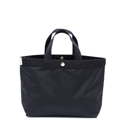 【限定カラー】 エルベシャプリエ Herve Chapelier 704CB ノワール×ノワール×ブラン (スクエアトートM)