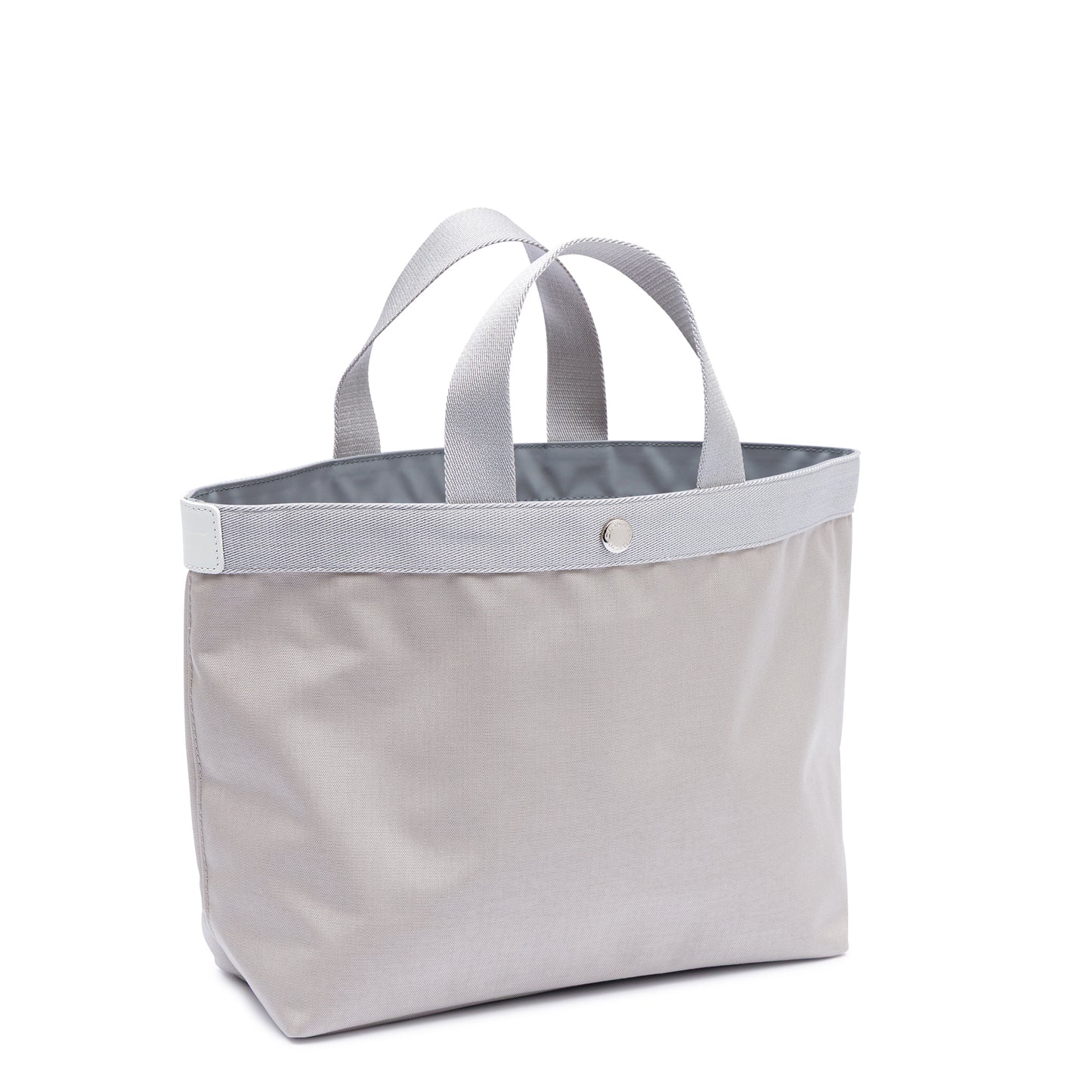 【限定カラー】 エルベシャプリエ Herve Chapelier 704CB マスティック×シルバー×ブラン (スクエアトートM)