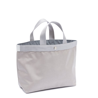 【限定カラー】 エルベシャプリエ Herve Chapelier 704CB マスティック×シルバー×ブラン (スクエアトートM)