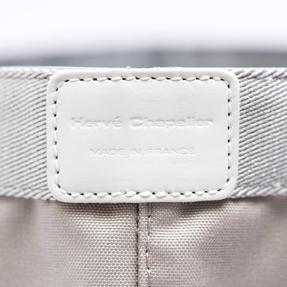 【限定カラー】 エルベシャプリエ Herve Chapelier 704CB マスティック×シルバー×ブラン (スクエアトートM)